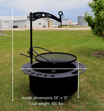 Load image into Gallery viewer, Smokeless Metal Fire Pit

