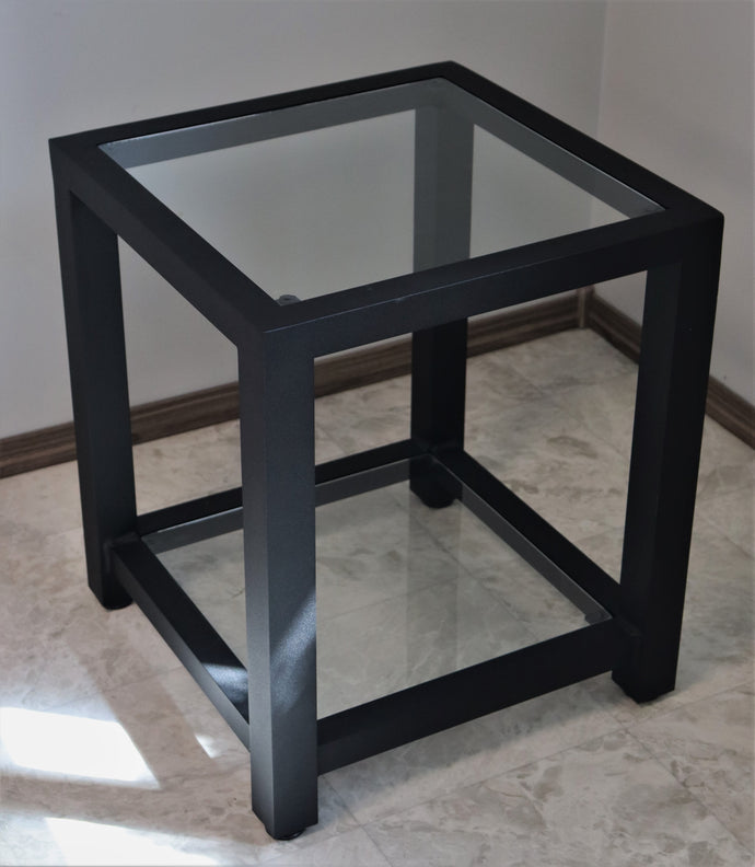 Glass End-Table