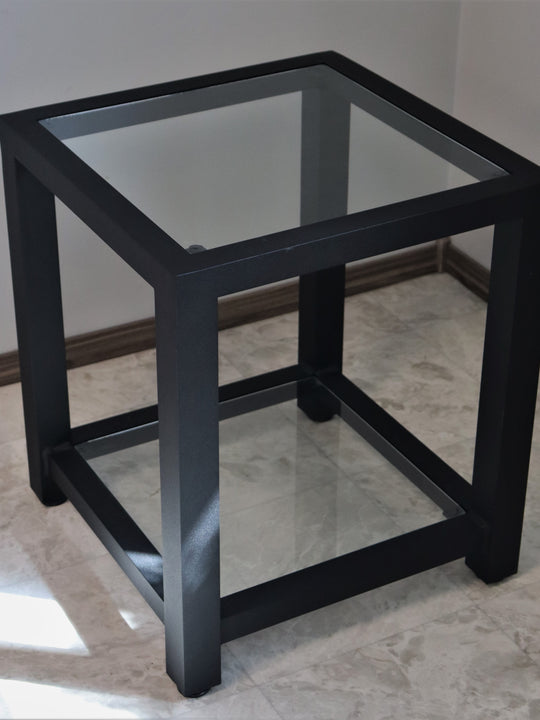 Glass End-Table